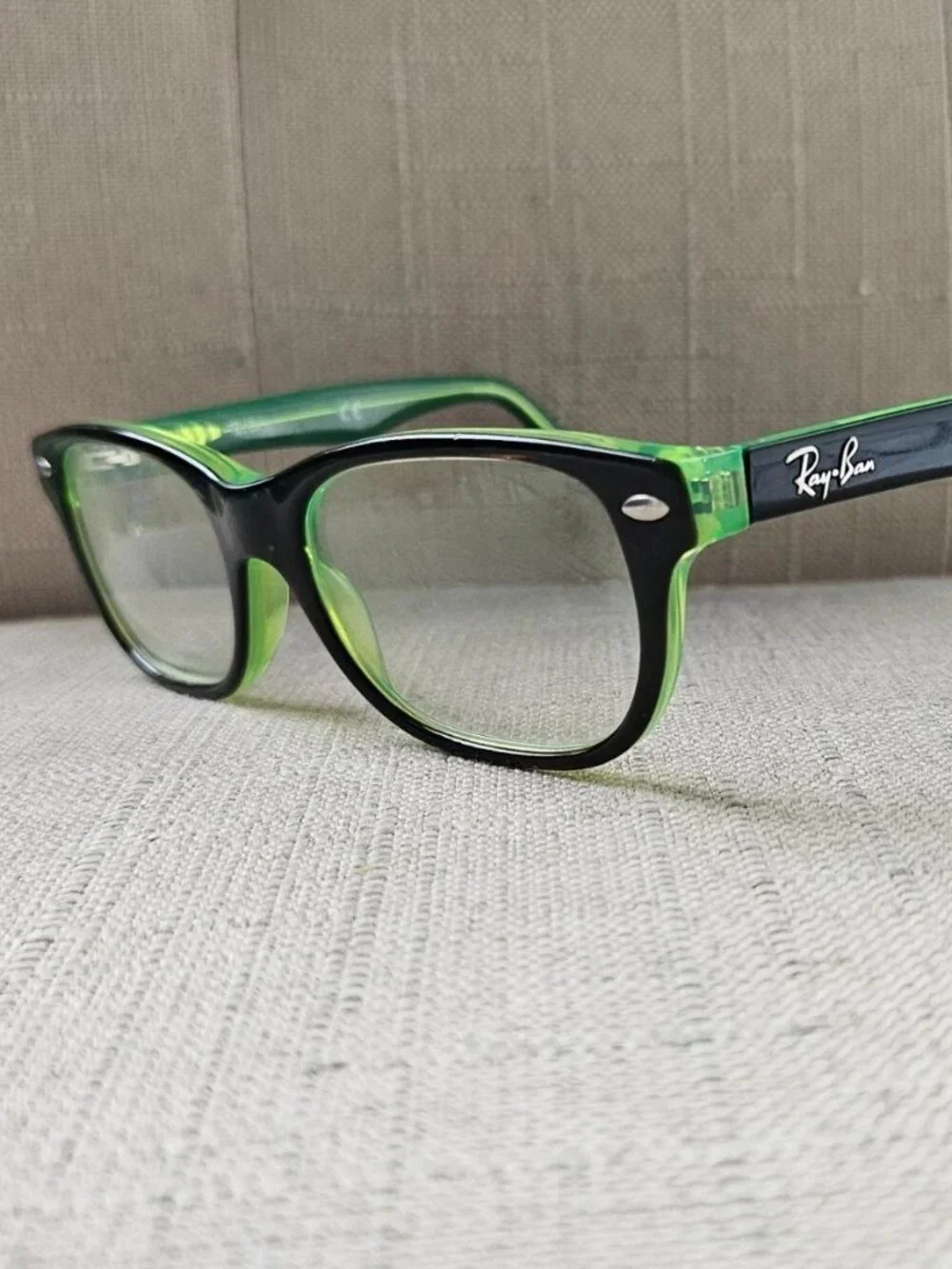 Ray-Ban Youth Eyeglasses Frame Eyeywear RB1555 3665 Glasses Green Tone